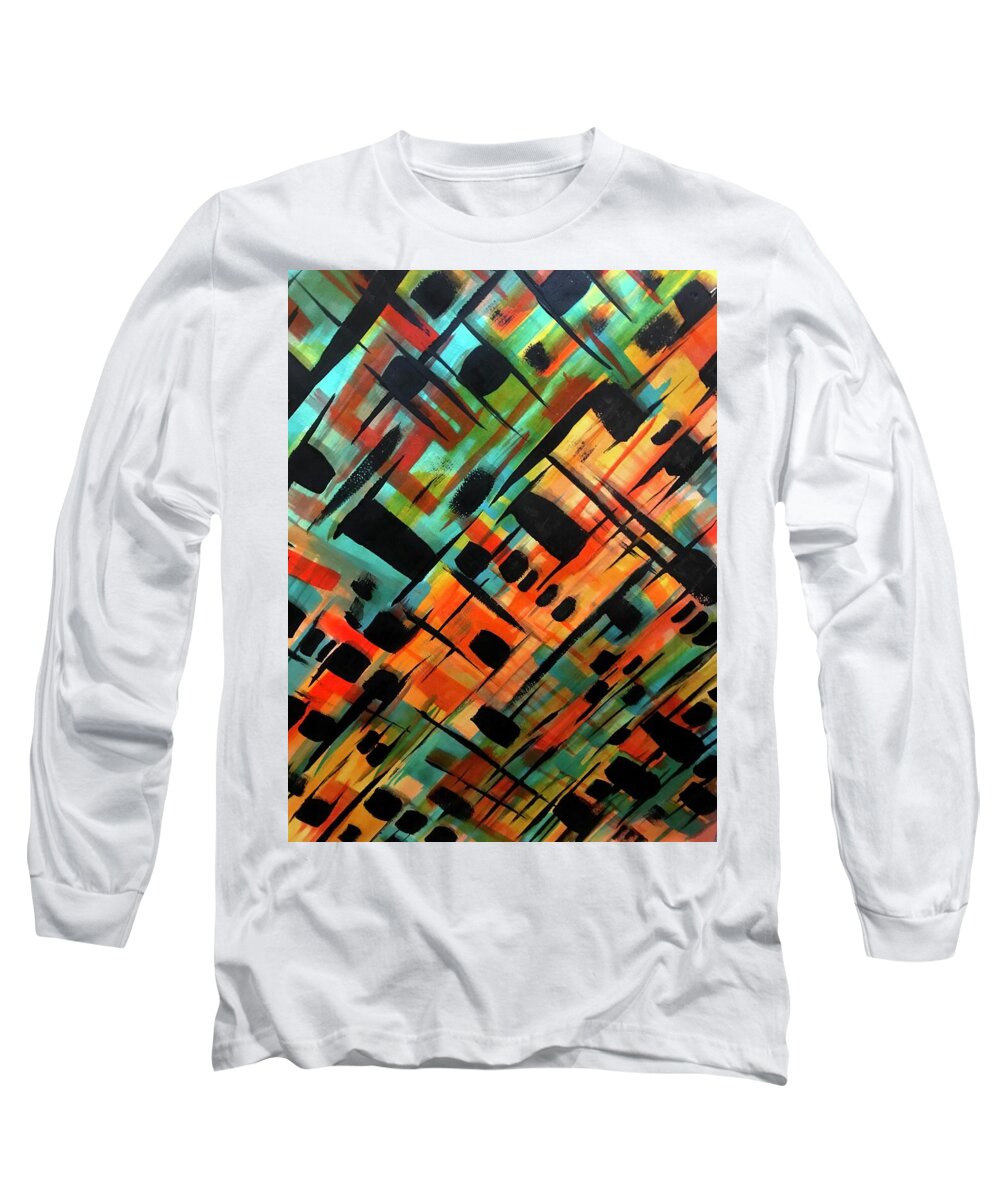 Brendas Abstract - Long Sleeve T-Shirt