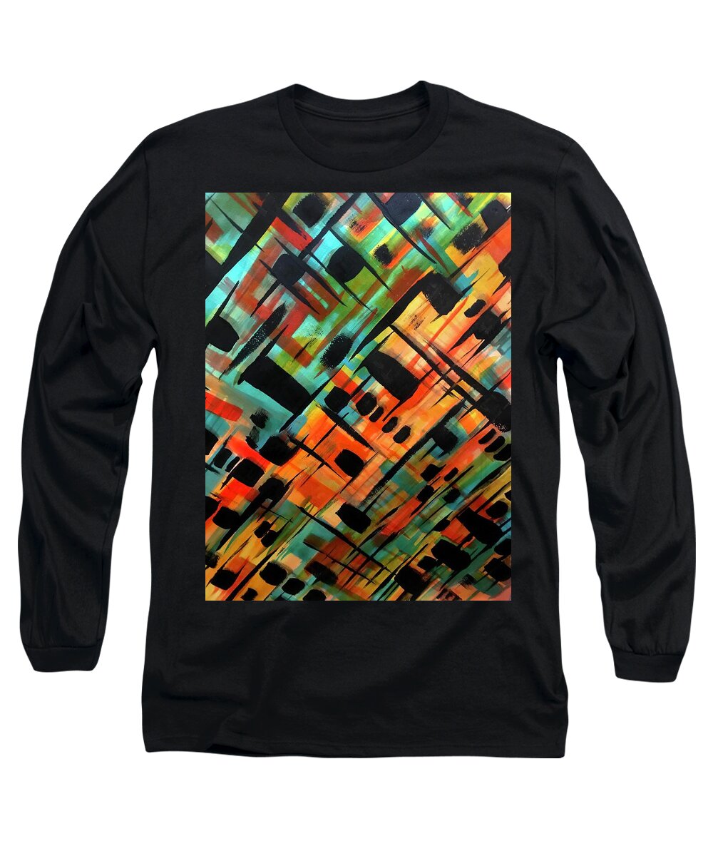 Brendas Abstract - Long Sleeve T-Shirt