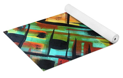 Brendas Abstract - Yoga Mat