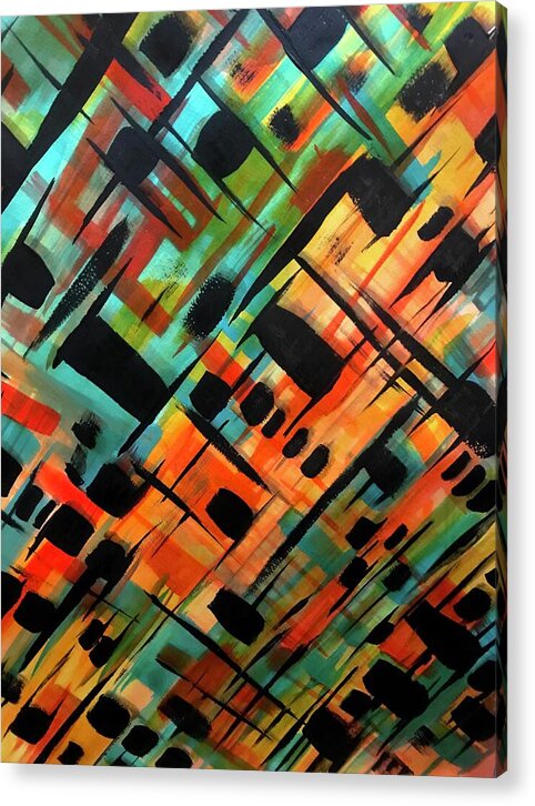 Brendas Abstract - Acrylic Print