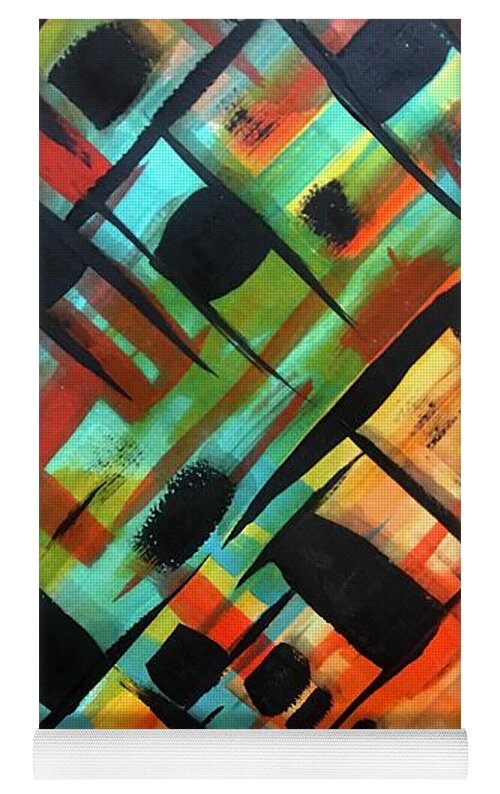 Brendas Abstract - Yoga Mat