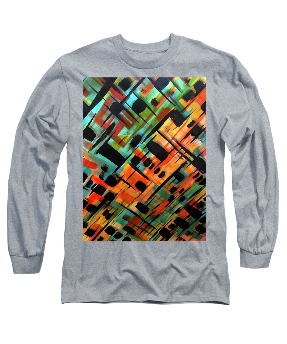 Brendas Abstract - Long Sleeve T-Shirt