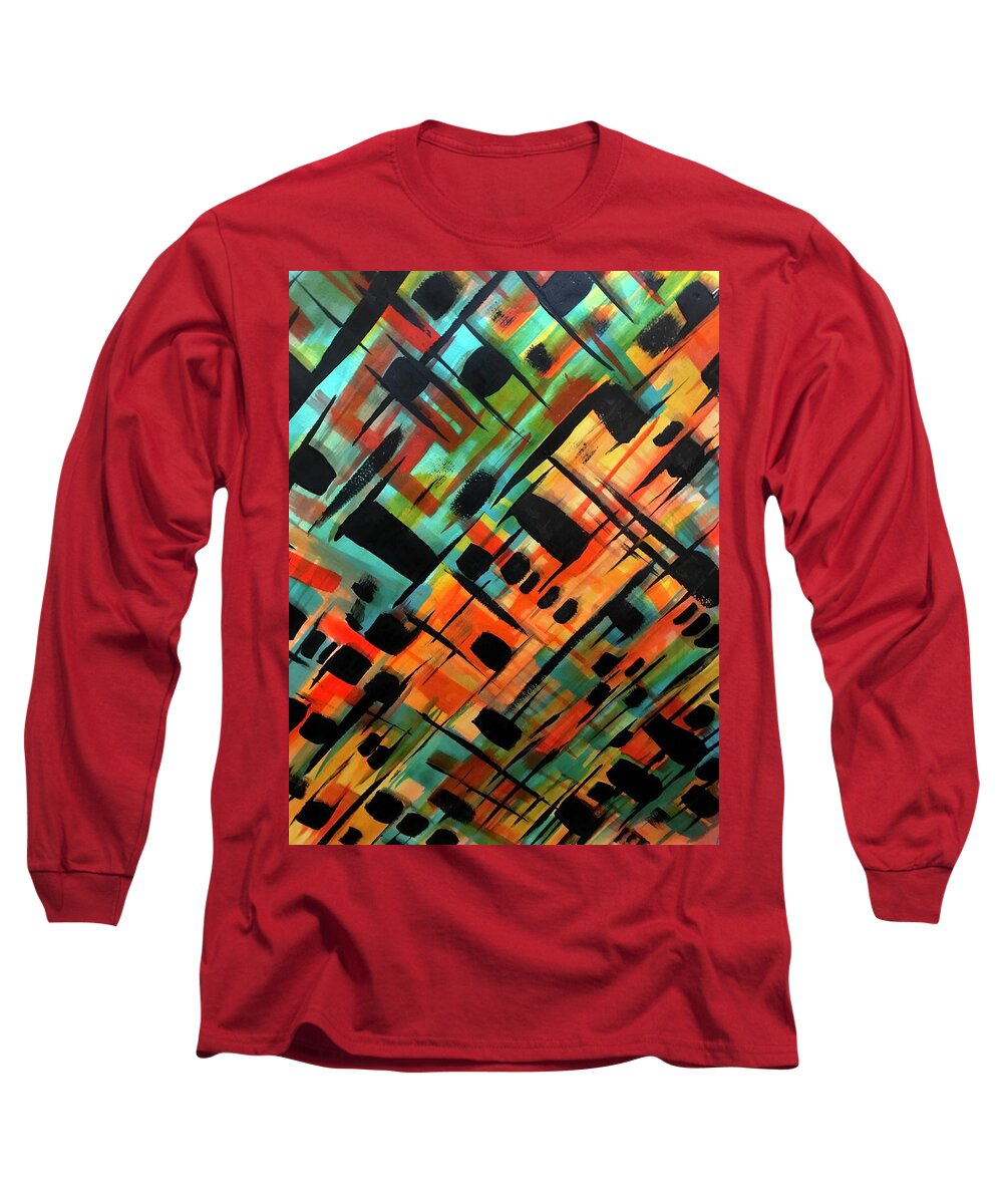 Brendas Abstract - Long Sleeve T-Shirt