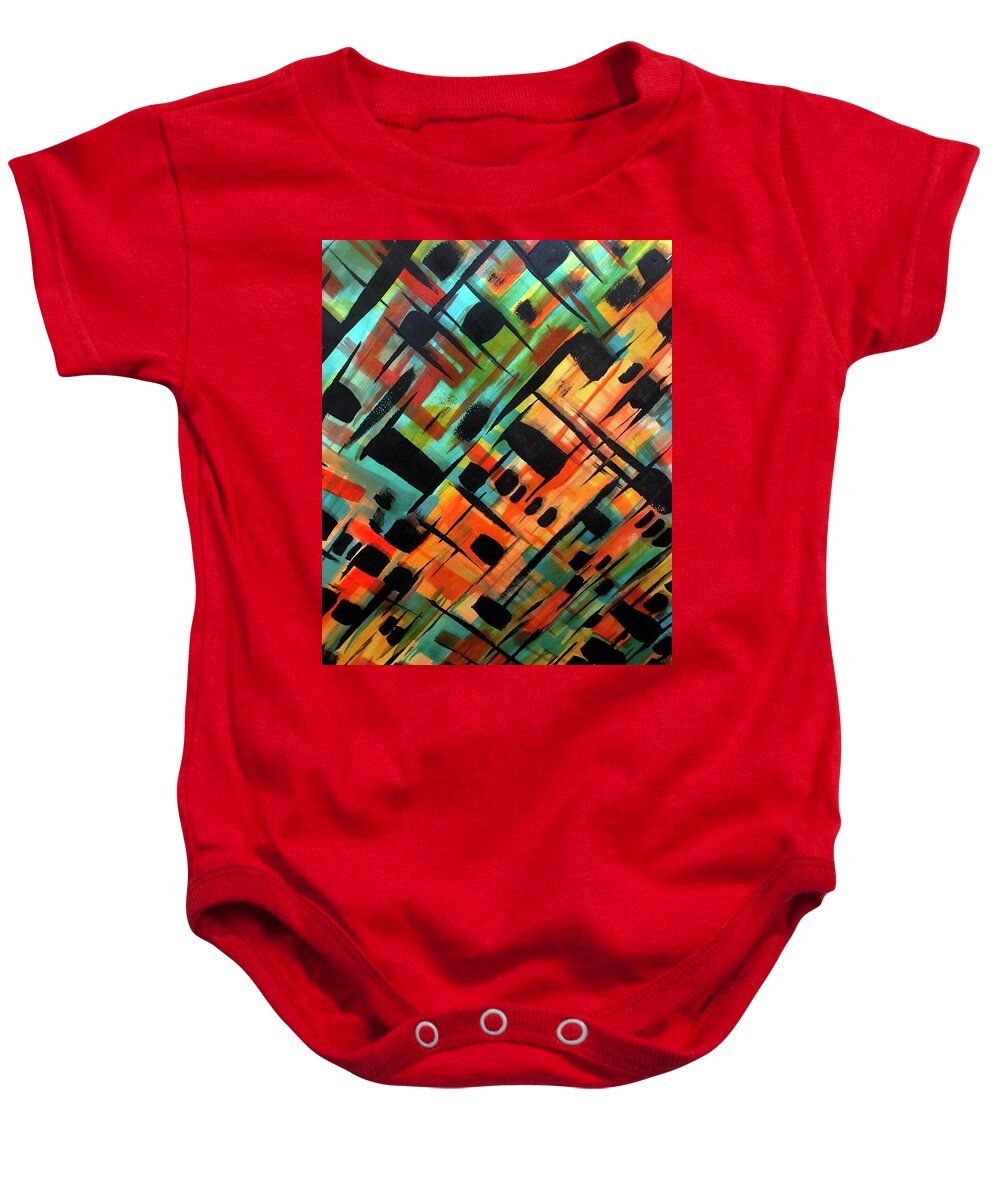 Brendas Abstract - Baby Onesie