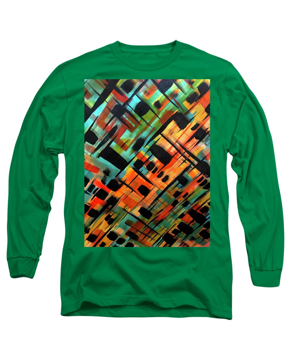 Brendas Abstract - Long Sleeve T-Shirt