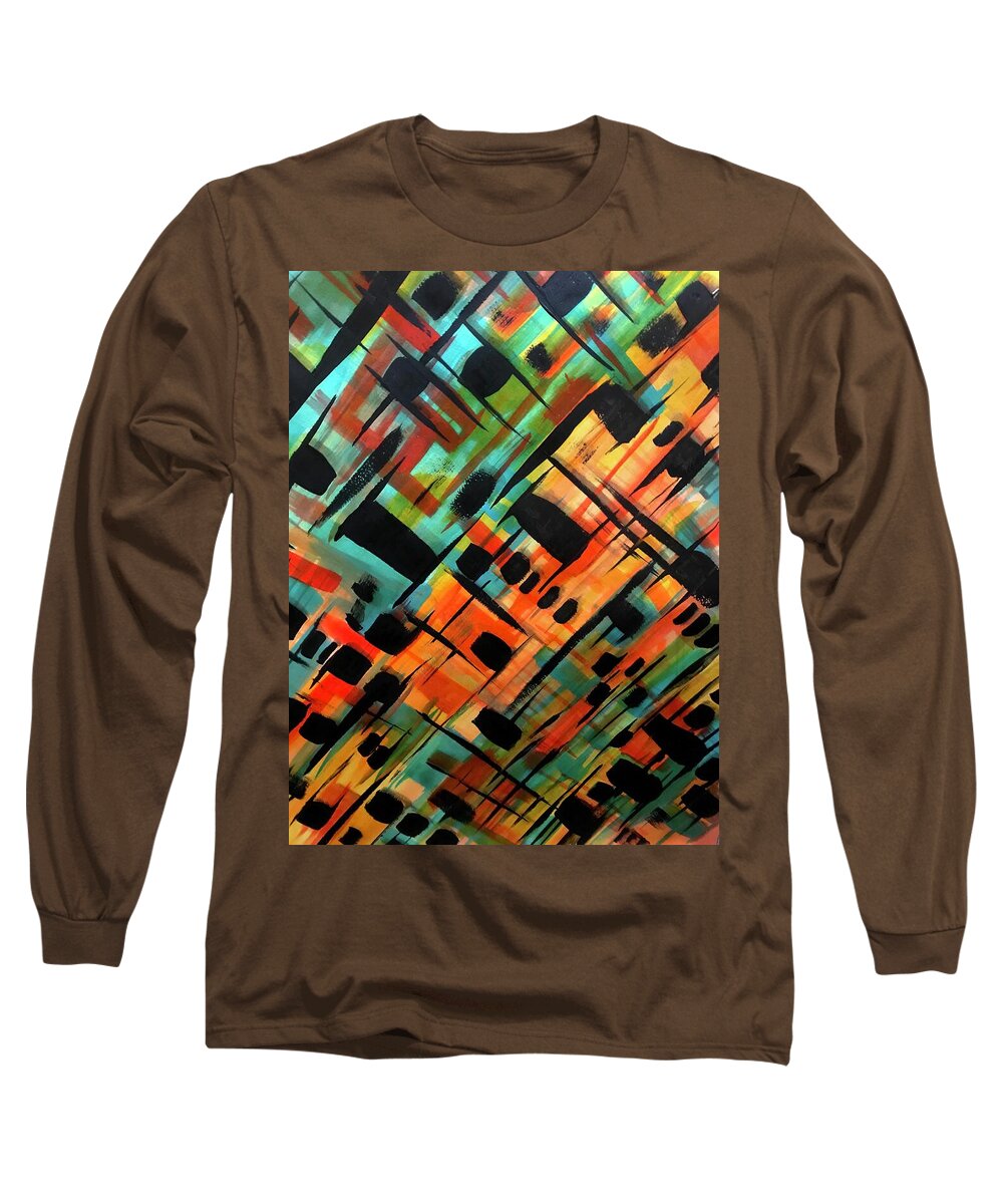 Brendas Abstract - Long Sleeve T-Shirt