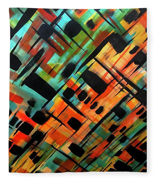 Brendas Abstract - Blanket