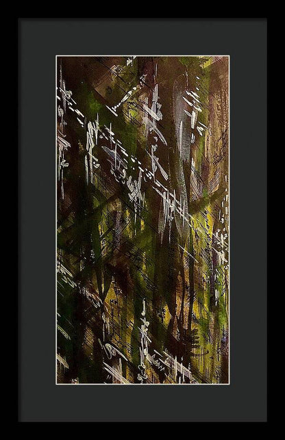 Camo Abstract - Framed Print
