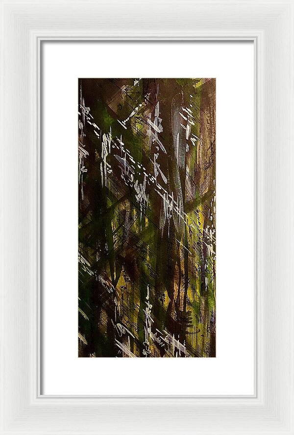 Camo Abstract - Framed Print