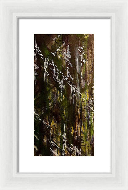 Camo Abstract - Framed Print