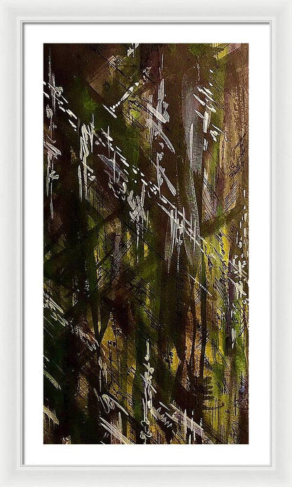 Camo Abstract - Framed Print