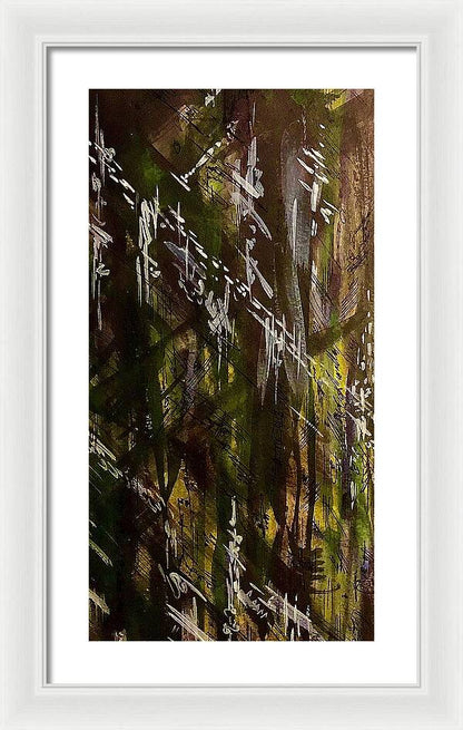Camo Abstract - Framed Print