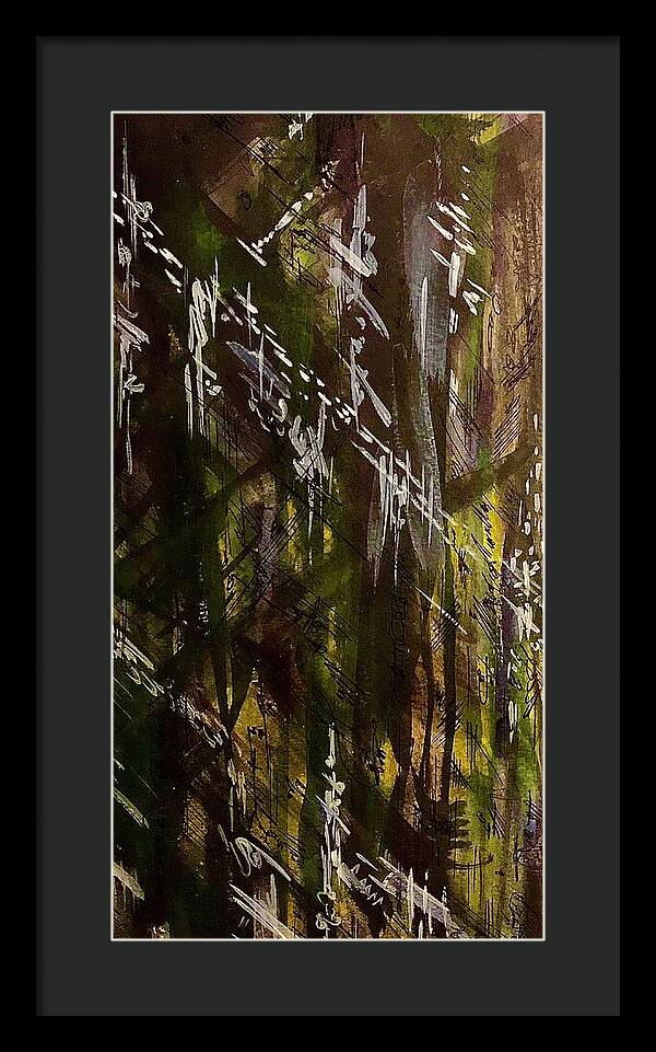 Camo Abstract - Framed Print