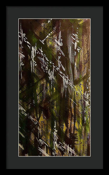 Camo Abstract - Framed Print