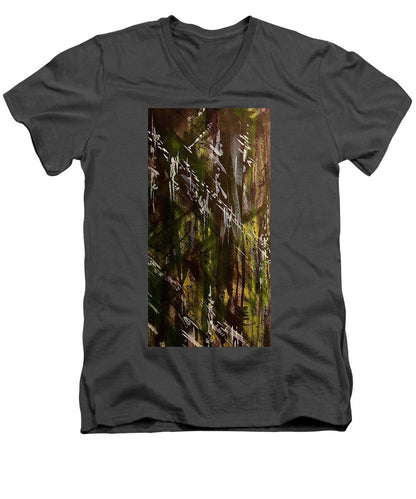 Camo Abstract - Men's V-Neck T-Shirt