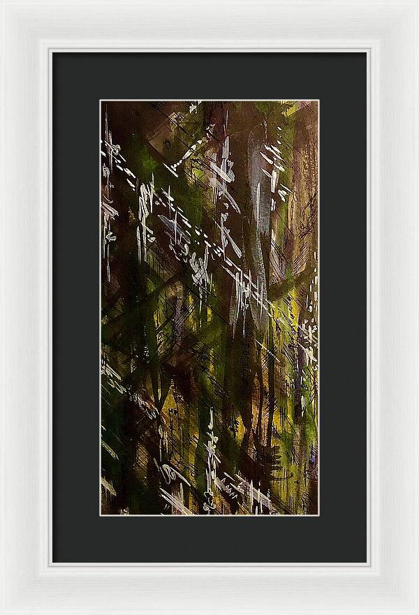Camo Abstract - Framed Print