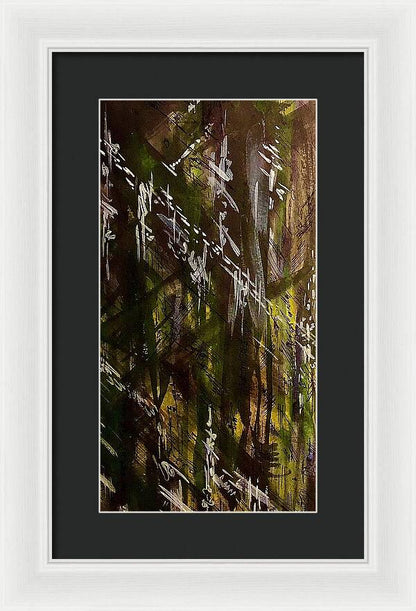 Camo Abstract - Framed Print