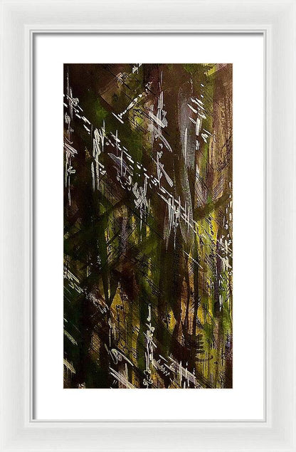 Camo Abstract - Framed Print