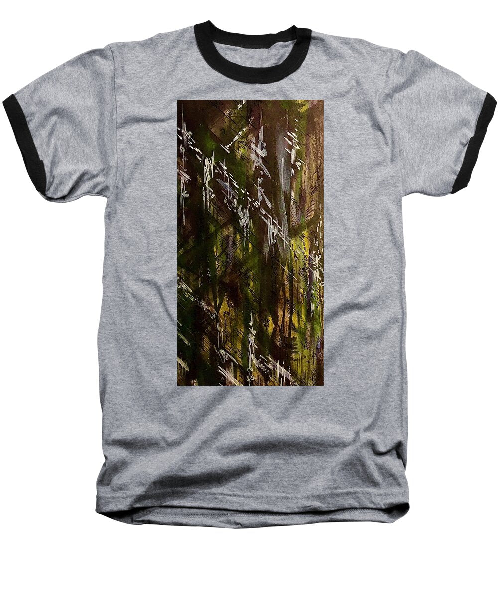 Camo Abstract - Baseball T-Shirt