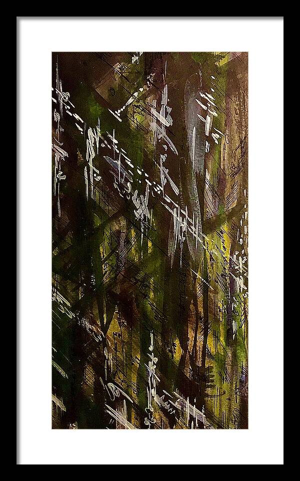 Camo Abstract - Framed Print