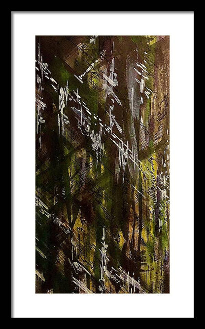 Camo Abstract - Framed Print