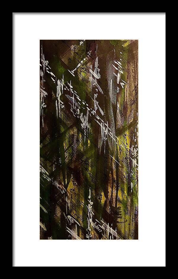 Camo Abstract - Framed Print