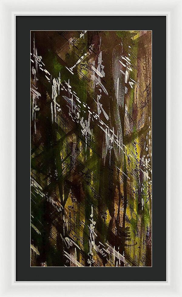 Camo Abstract - Framed Print