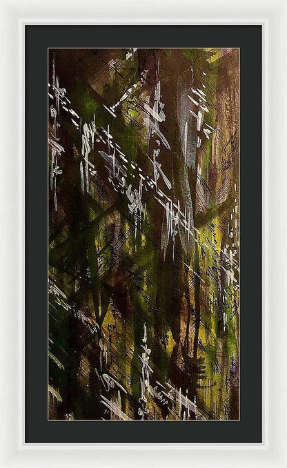 Camo Abstract - Framed Print