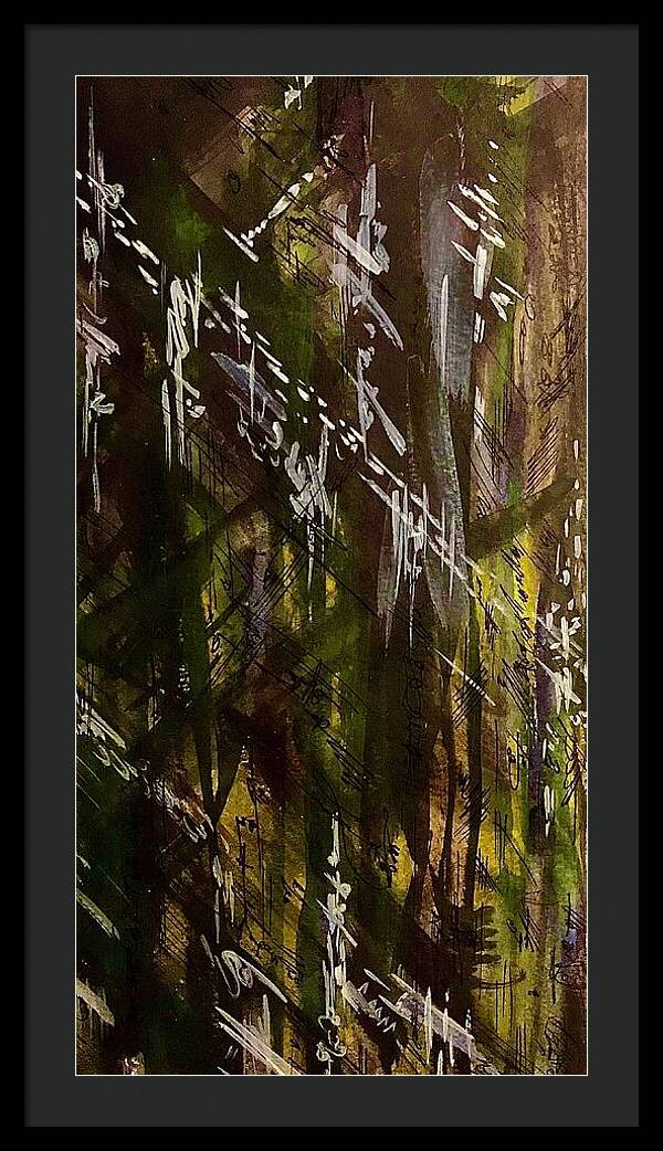 Camo Abstract - Framed Print