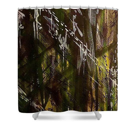 Camo Abstract - Shower Curtain