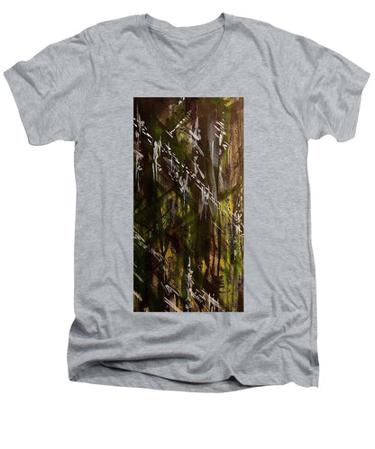 Camo Abstract - Men's V-Neck T-Shirt