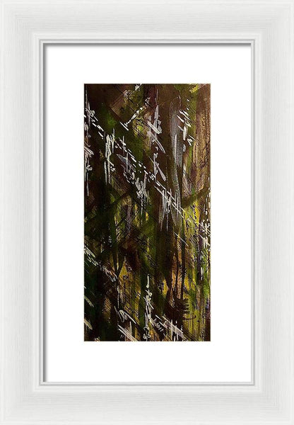 Camo Abstract - Framed Print