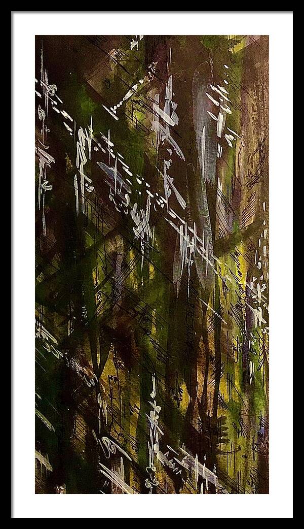 Camo Abstract - Framed Print