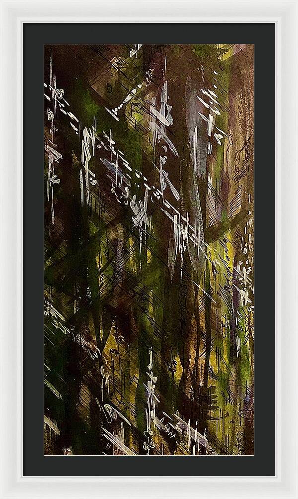 Camo Abstract - Framed Print