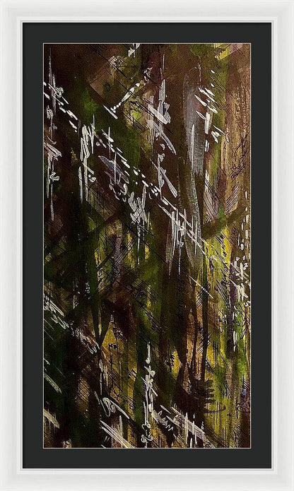 Camo Abstract - Framed Print