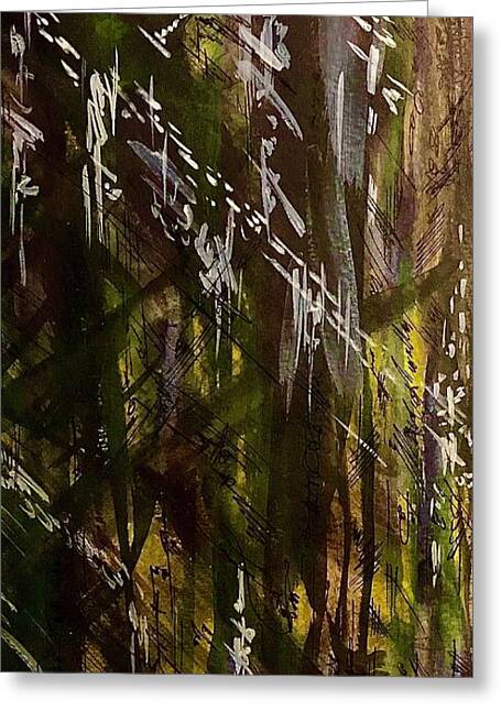 Camo Abstract - Greeting Card