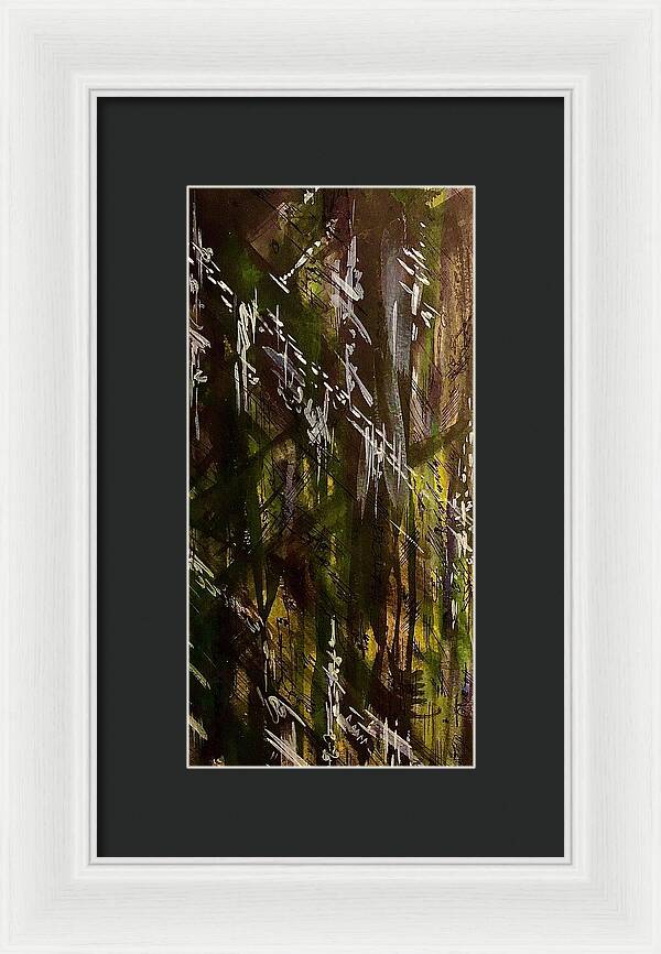 Camo Abstract - Framed Print