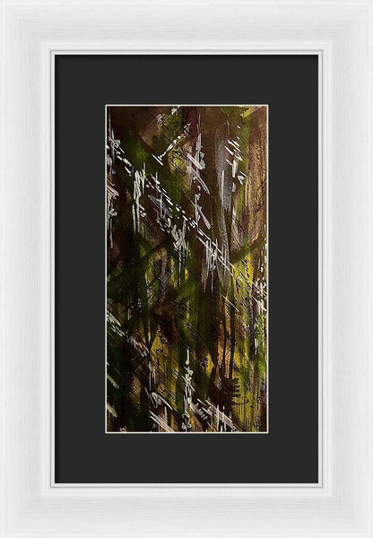 Camo Abstract - Framed Print