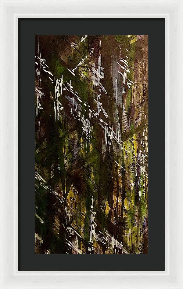 Camo Abstract - Framed Print