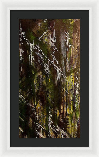Camo Abstract - Framed Print