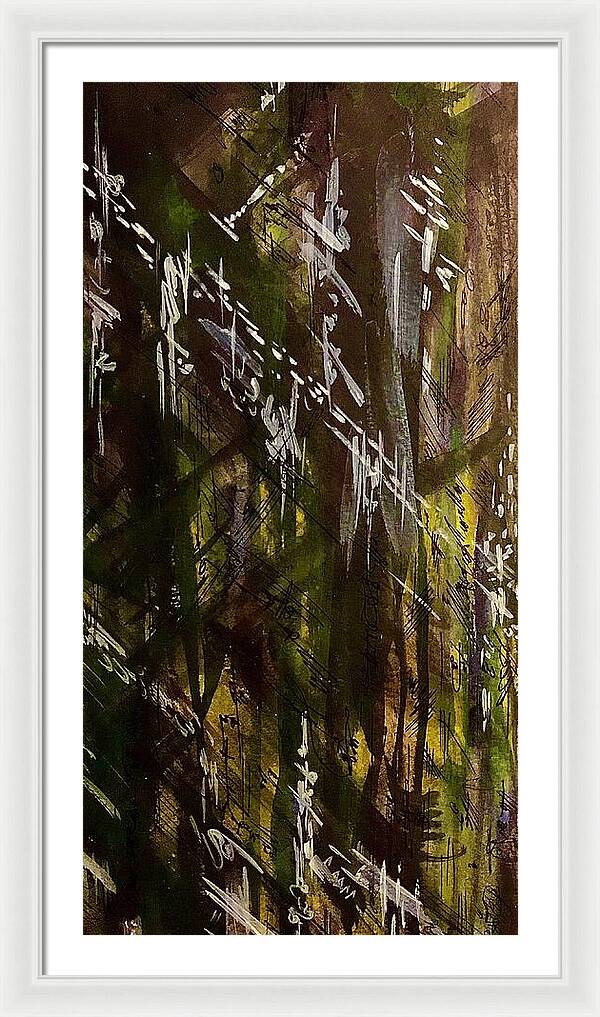 Camo Abstract - Framed Print