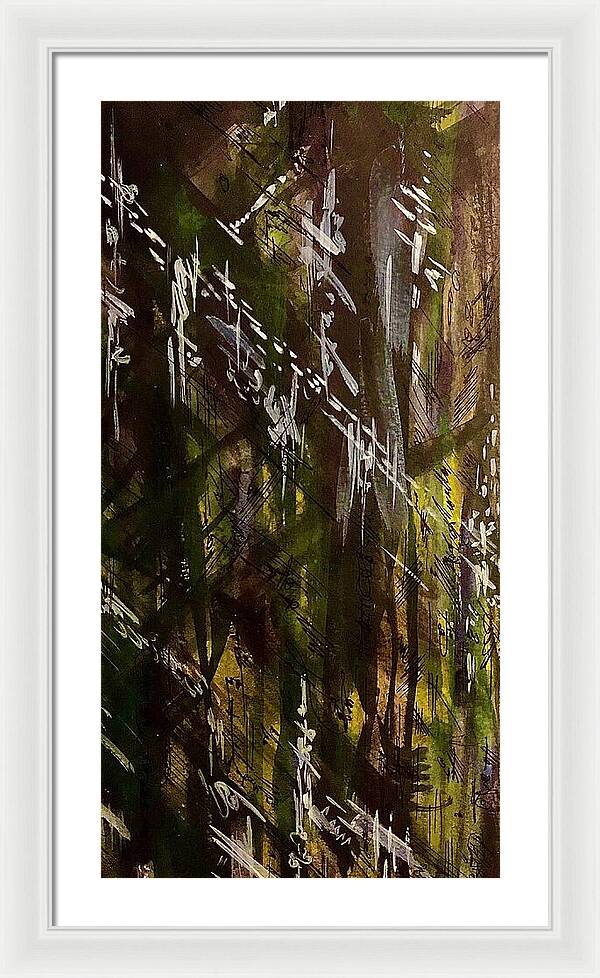 Camo Abstract - Framed Print