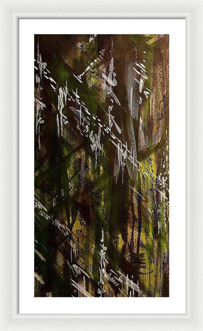 Camo Abstract - Framed Print