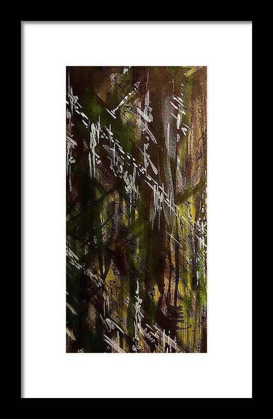 Camo Abstract - Framed Print