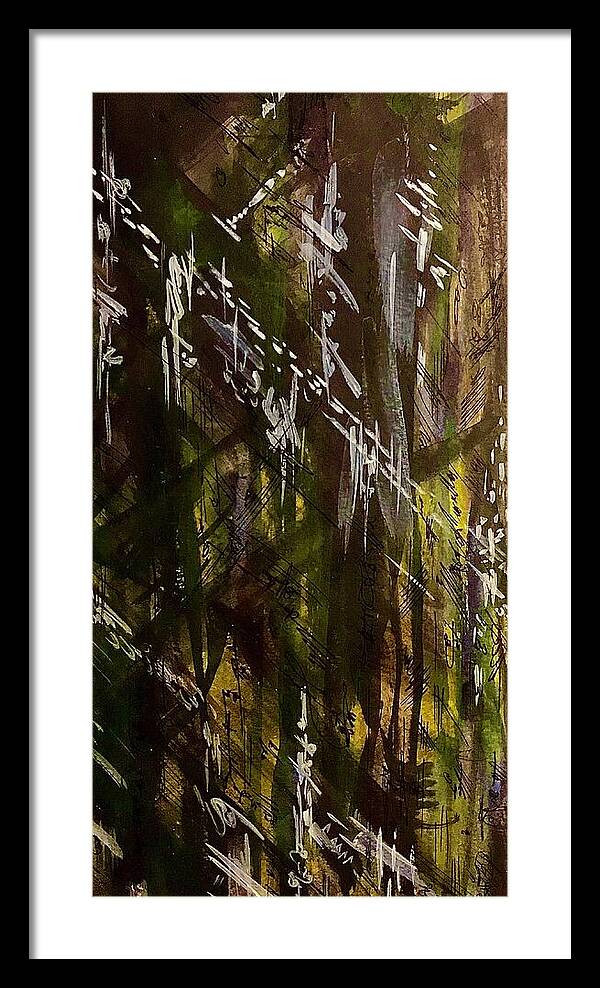 Camo Abstract - Framed Print