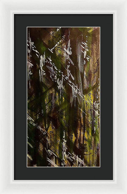 Camo Abstract - Framed Print