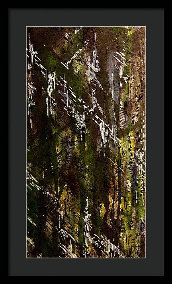 Camo Abstract - Framed Print