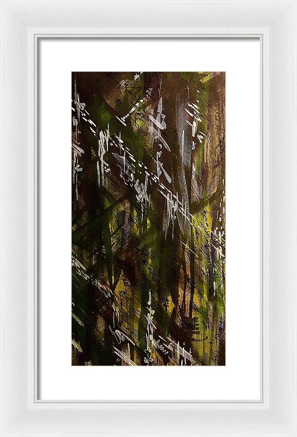Camo Abstract - Framed Print