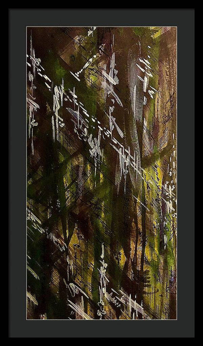 Camo Abstract - Framed Print