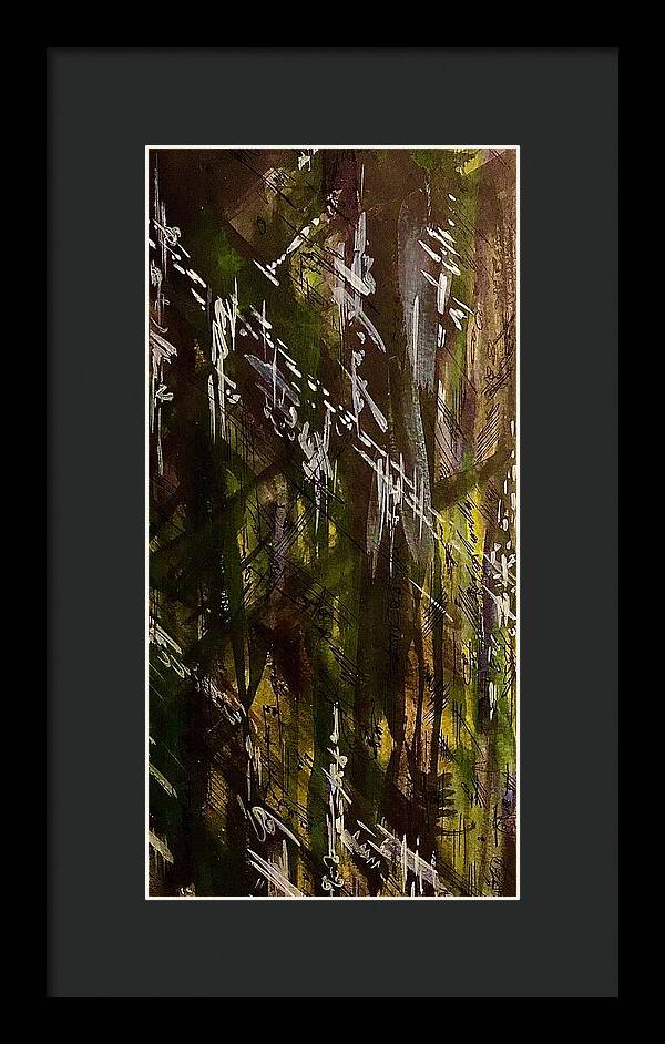 Camo Abstract - Framed Print